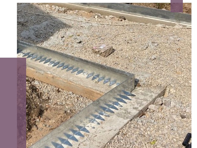 Нержавеющие бордюры в Первоуральске от 4838 руб. под ключ | ПРОЛЁТ-Прв