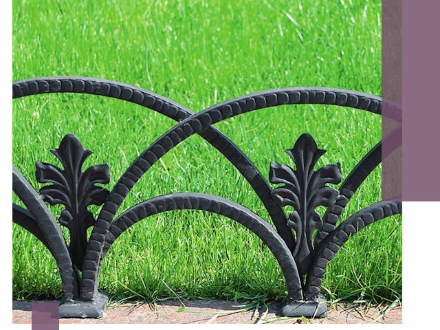 Декоративные металлические бордюры под ключ в Первоуральске