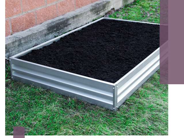 Металлические бордюры для грядок в Первоуральске: прочность и аккуратность