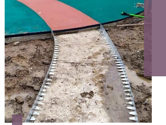 Металлические бордюры для дорожек в Первоуральске — монтаж и изготовление