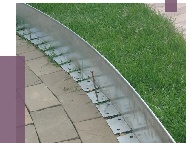 Металлические бордюры для тротуаров в Первоуральске от 8749 руб.