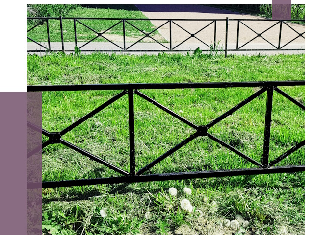 Металлические газонные ограждения в Первоуральске от 4323 руб.