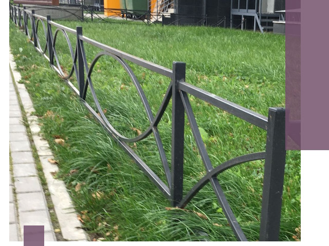 Газонные ограждения из металла в Первоуральске — монтаж и продажа