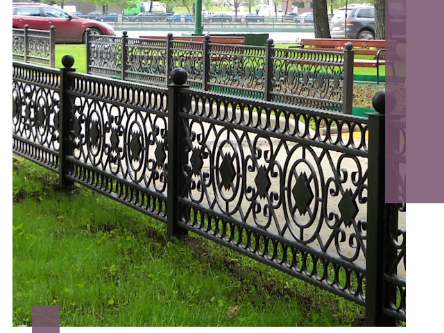 Секционные газонные ограждения под ключ в Первоуральске