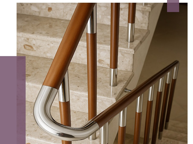 Монтаж поручней в Первоуральске от 9778 руб. монтаж под ключ | ПРОЛЁТ-Прв