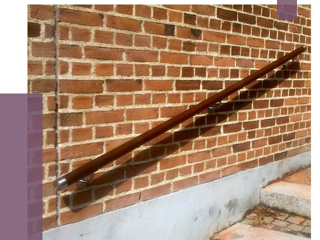 Изготовление пристенных поручней в Первоуральске от 4477 руб. — ПРОЛЁТ-Прв