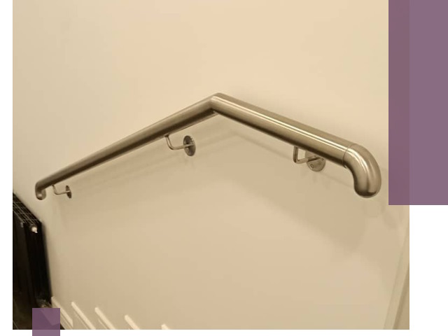 Изготовление пристенных поручней в Первоуральске под ключ за сроки