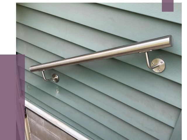 Поручни из нержавеющей стали в Первоуральске от 7720 руб.  | ПРОЛЁТ-Прв