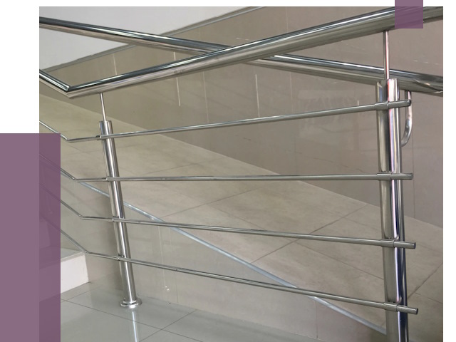 Изготовление поручней из нержавеющей стали в Первоуральске